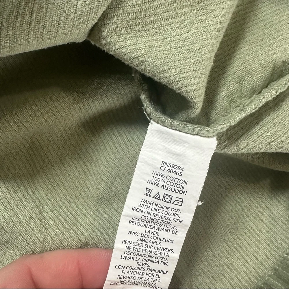 The Children’s Place Overall‎ Dress, Green Corduroy, Spring, Size 10